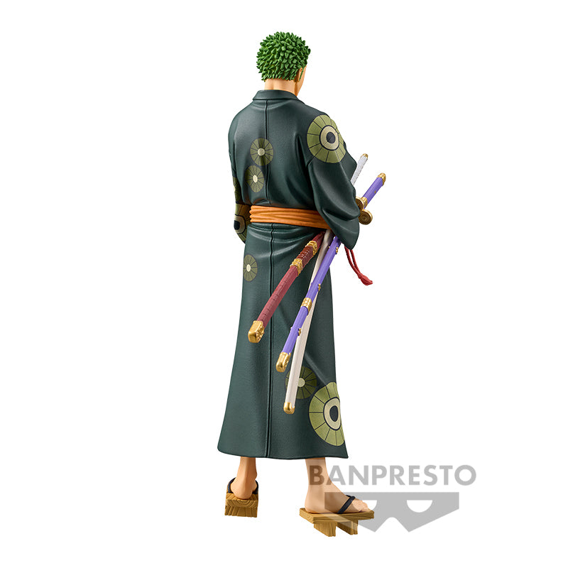 Banpresto One Piece Roronoa Zoro - DXF The Grandline Series Wanokuni Yukata Ver. Figure