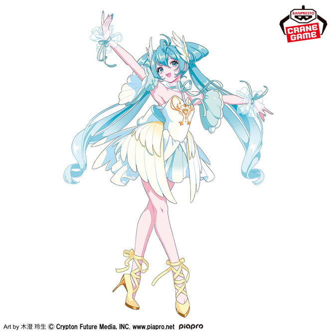 Banpresto Vocaloid Hatsune Miku - Evolve Classical Tuning Swan Lake Figure