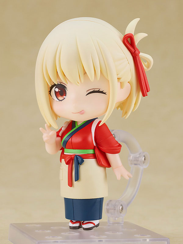 Nendoroid Lycoris Recoil Chisato Nishikigi - Cafe LycoReco Uniform Ver. Figure No. 2335