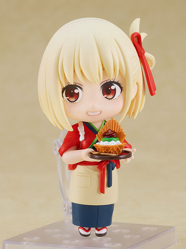 Nendoroid Lycoris Recoil Chisato Nishikigi - Cafe LycoReco Uniform Ver. Figure No. 2335