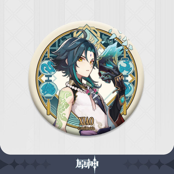 Genshin Impact Liyue Harbor Series Character Tin Badge