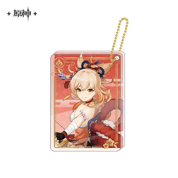 Genshin Impact Yoimiya Character Acrylic Strap