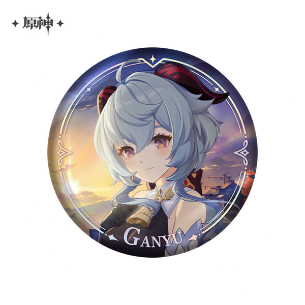 Genshin Impact Ganyu Character PV Series Tin Badge