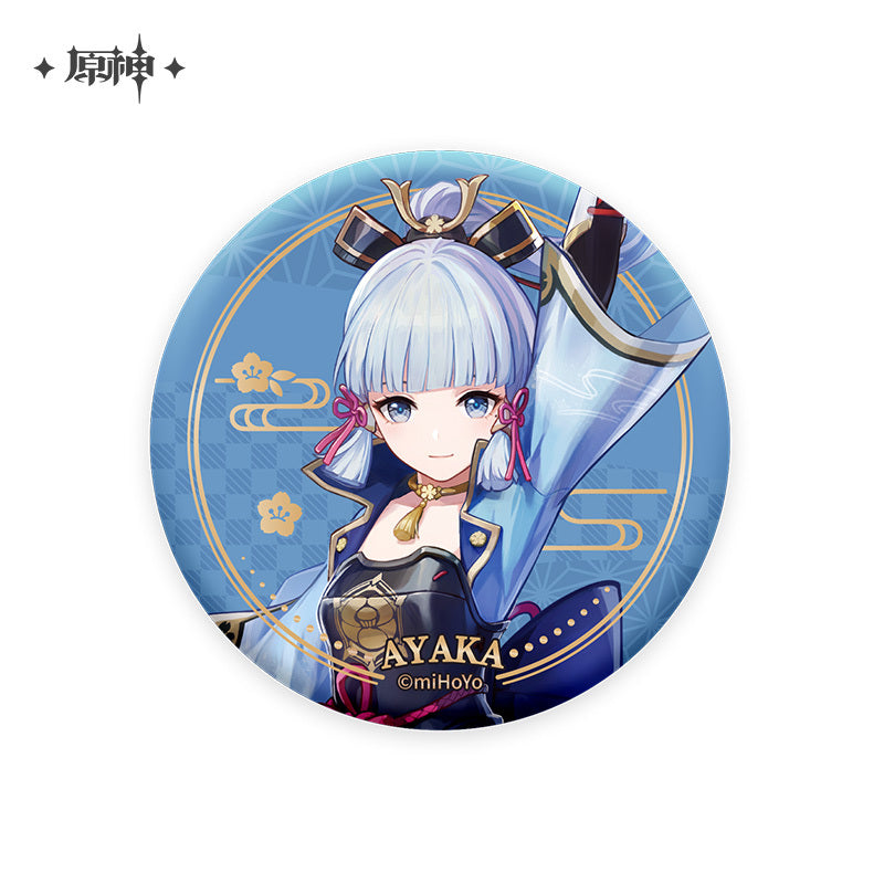 Genshin Impact Inazuma City Series Character Tin Badge