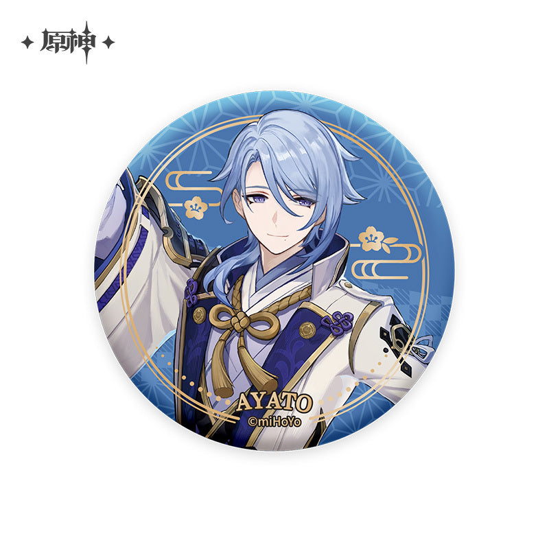 Genshin Impact Inazuma City Series Character Tin Badge