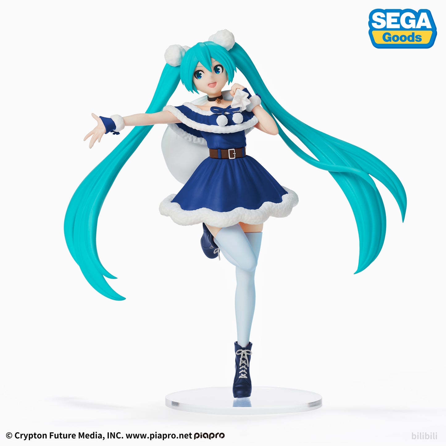 SEGA Vocaloid Hatsune Miku Series MIKU CHRISTMAS 2020 SPM Figure Blue Ver.