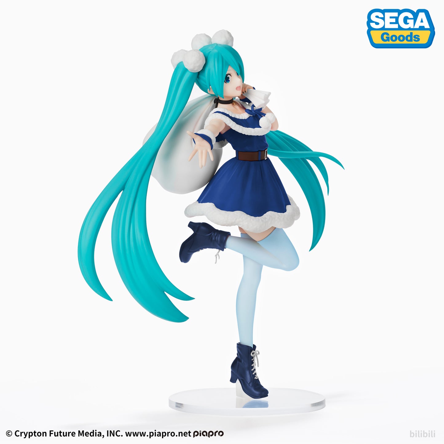 SEGA Vocaloid Hatsune Miku Series MIKU CHRISTMAS 2020 SPM Figure Blue Ver.