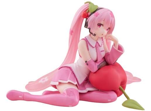 Taito Vocaloid Hatsune Miku - Sakura Miku Desktop Cute Figure Cherry Cushion ver.