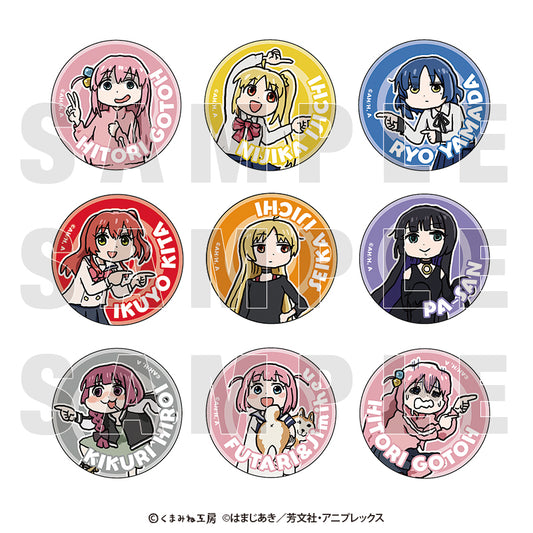 Bocchi The Rock! x Kumamine Trading Can Badge Blind Box