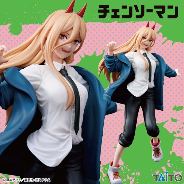 Taito Chainsaw Man Power Figure