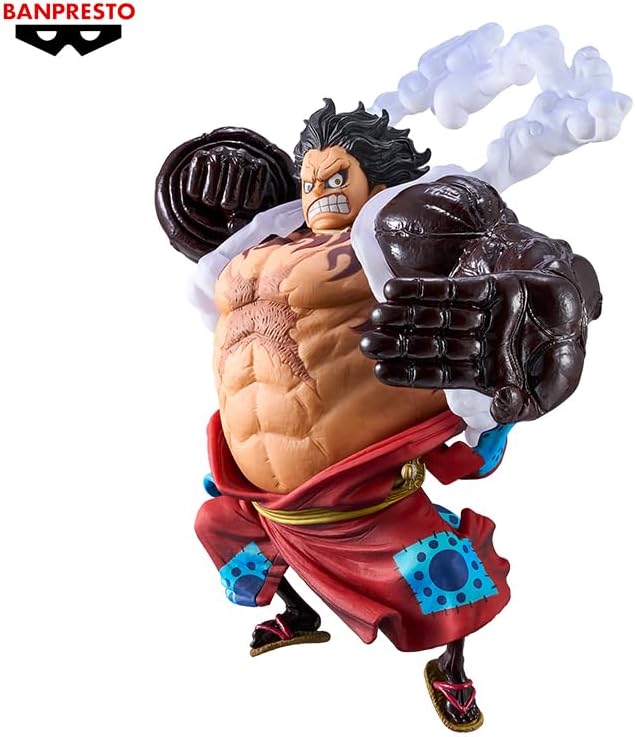 Banpresto One Piece The Monkey D Luffy - Gear 4 Wanokuni Figure