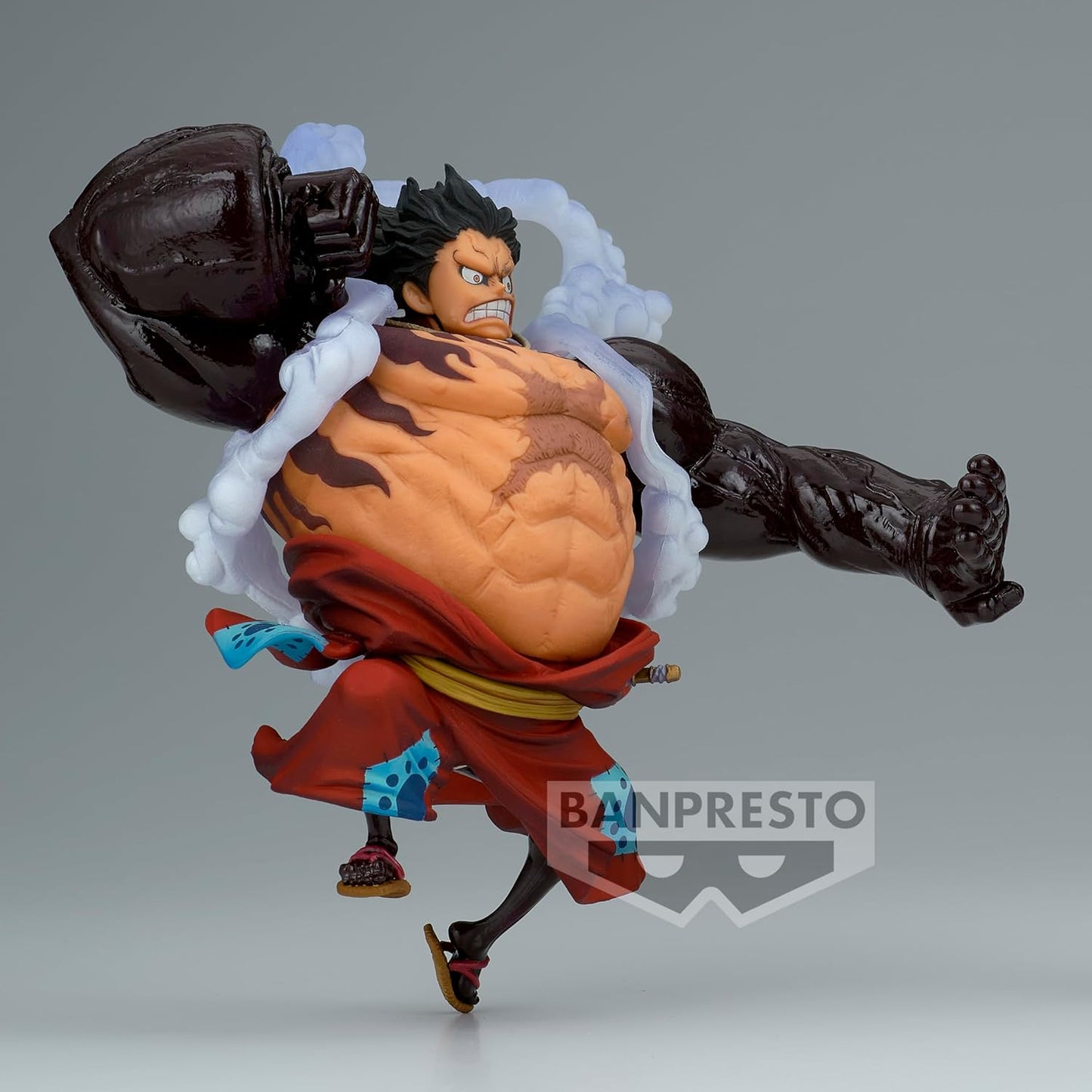 Banpresto One Piece The Monkey D Luffy - Gear 4 Wanokuni Figure