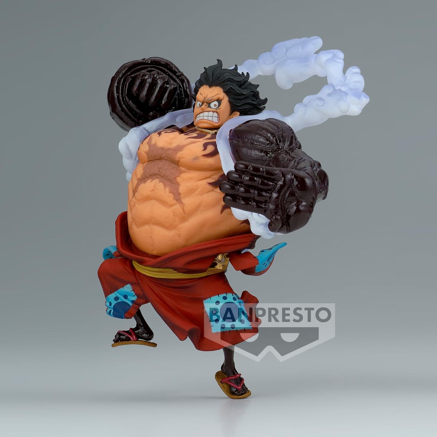 Banpresto One Piece The Monkey D Luffy - Gear 4 Wanokuni Figure
