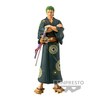 Banpresto One Piece Roronoa Zoro - DXF The Grandline Series Wanokuni Yukata Ver. Figure