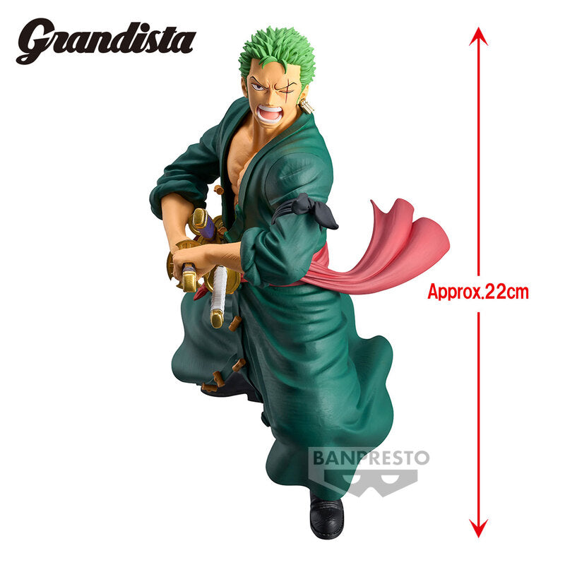 Banpresto One Piece Roronoa Zoro - Grandista Figure