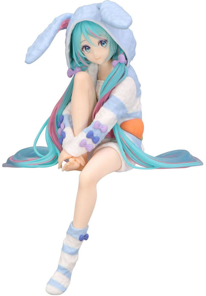 FuRyu Hatsune Miku - Noodle Stopper Figure Rabbit Ear Hood Pajama