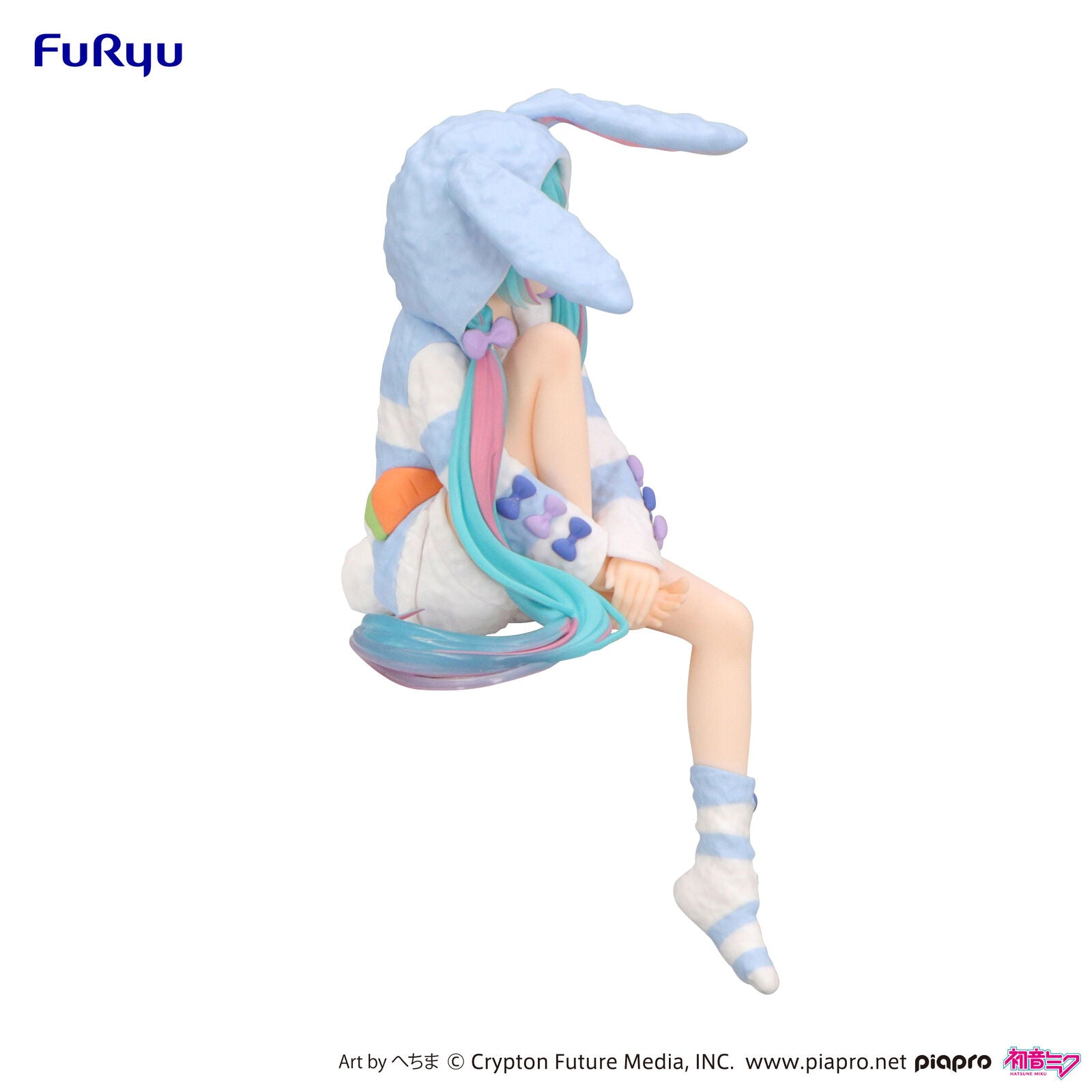 FuRyu Hatsune Miku - Noodle Stopper Figure Rabbit Ear Hood Pajama