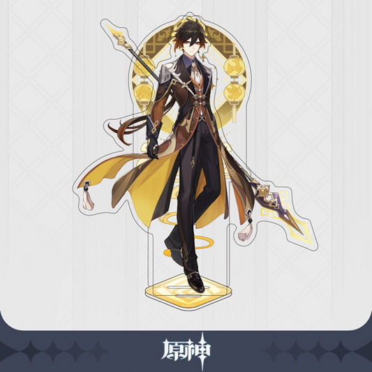 Genshin Impact Zhongli Character Acrylic Stand Liyue Harbor Series