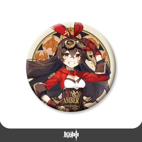 Genshin Impact Mondstadt Series Character Tin Badge