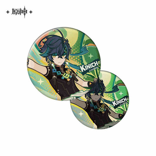 Genshin Impact Kinich Traces of Artistry Series Tin Badge