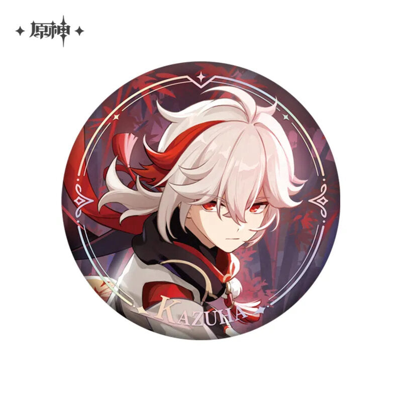 Genshin Impact Kaedehara Kazuha Character PV Series Tin Can Badge
