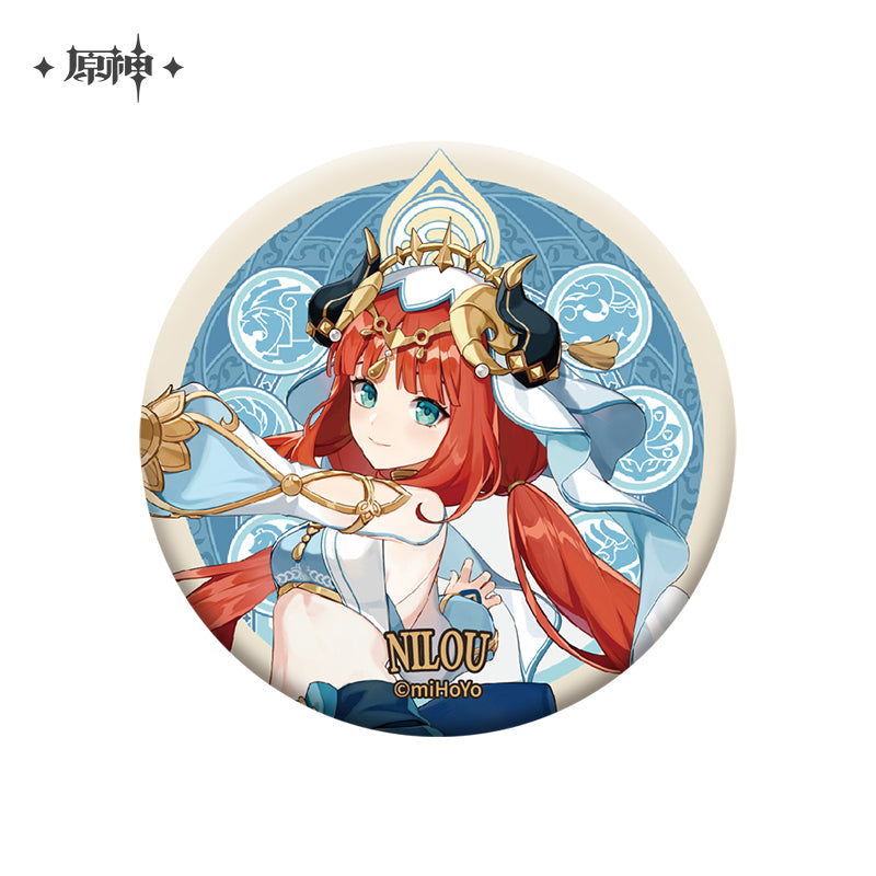Genshin Impact Nilou Sumeru City Series Character Tin Badge