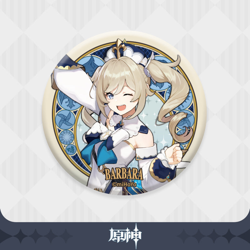 Genshin Impact Mondstadt Series Character Tin Badge