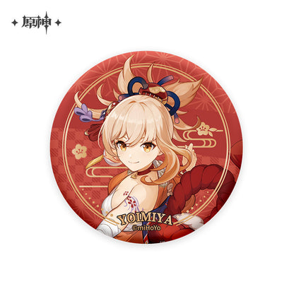 Genshin Impact Inazuma City Series Character Tin Badge