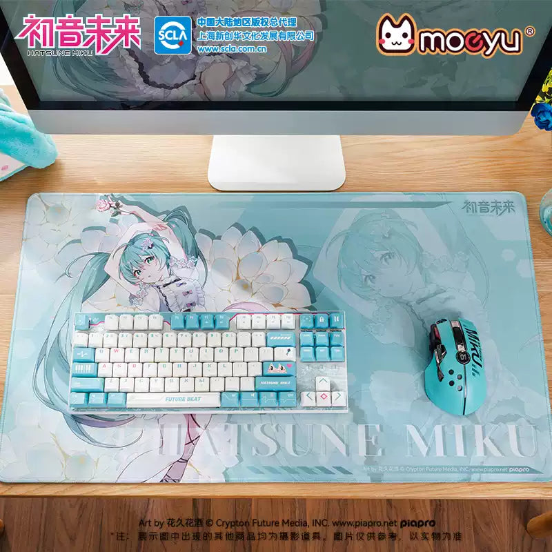 Moeyu Hatsune Miku Language of Flowers Mousepad