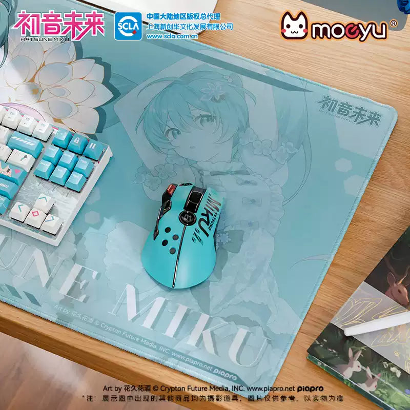 Moeyu Hatsune Miku Language of Flowers Mousepad