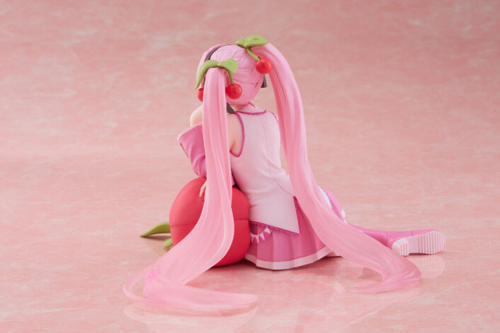 Taito Vocaloid Hatsune Miku - Sakura Miku Desktop Cute Figure Cherry Cushion ver.
