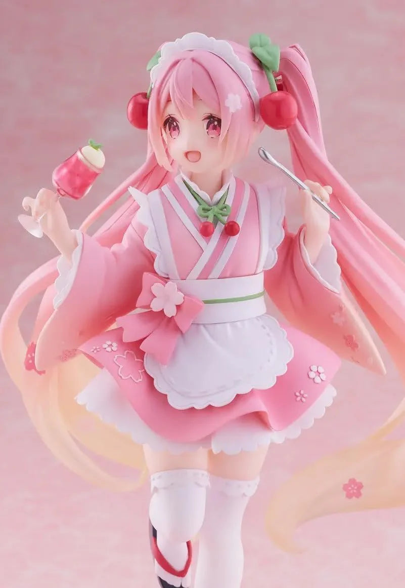 Taito Hatsune Miku - Sakura Miku Japanese Cafe Ver. Coreful Figure