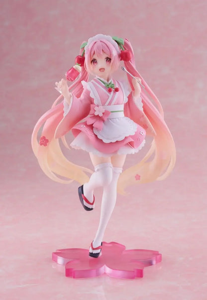 Taito Hatsune Miku - Sakura Miku Japanese Cafe Ver. Coreful Figure