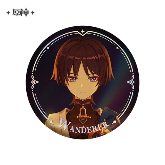 Genshin Impact Wanderer Character PV Series Tin Badge